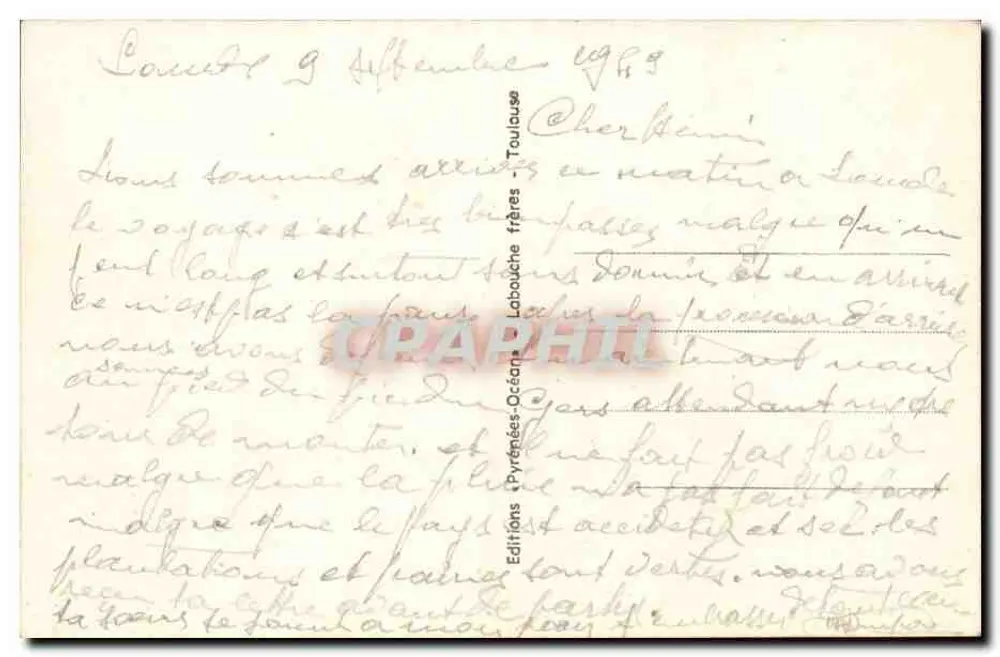 Lourdes — A Grotta Milagrosa — Les Hautes-Pyrénées, n°21 - Verso