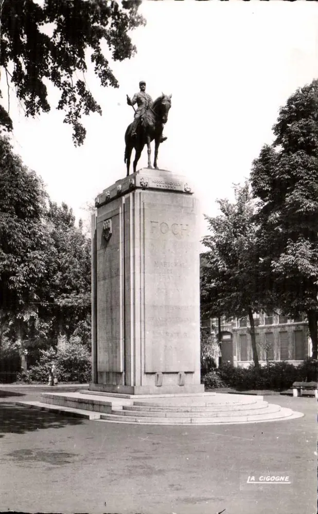 Denkmal für den Marschall Foch — Lille (Nord) — Edition 'LA CIGOGNE' - Vorderseite