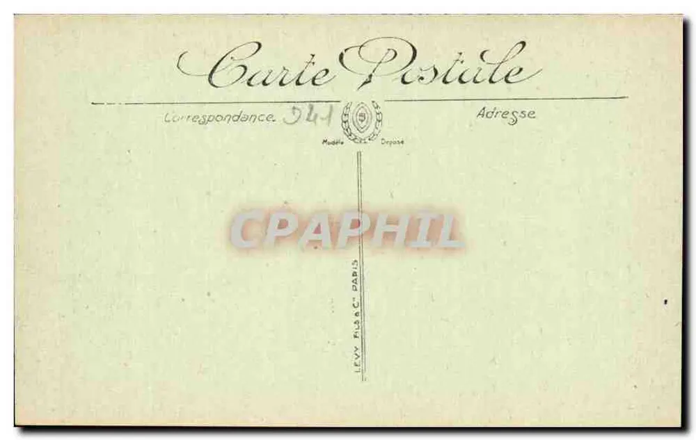 Blois — Das Schloss — Treppenhaus François Jr. — Edition Nouvelles Galeries - Rückseite