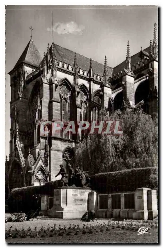 Chalons-sur-Marne — Catedral (Detalhe) — Cie des Arts Photomecaniques, Paris - Frente