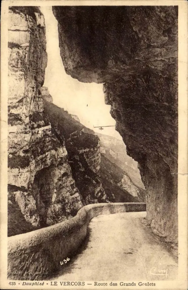 LE VERCORS — Trasa Wielkich Przepaści — Dauphiné — n°435 - Awers