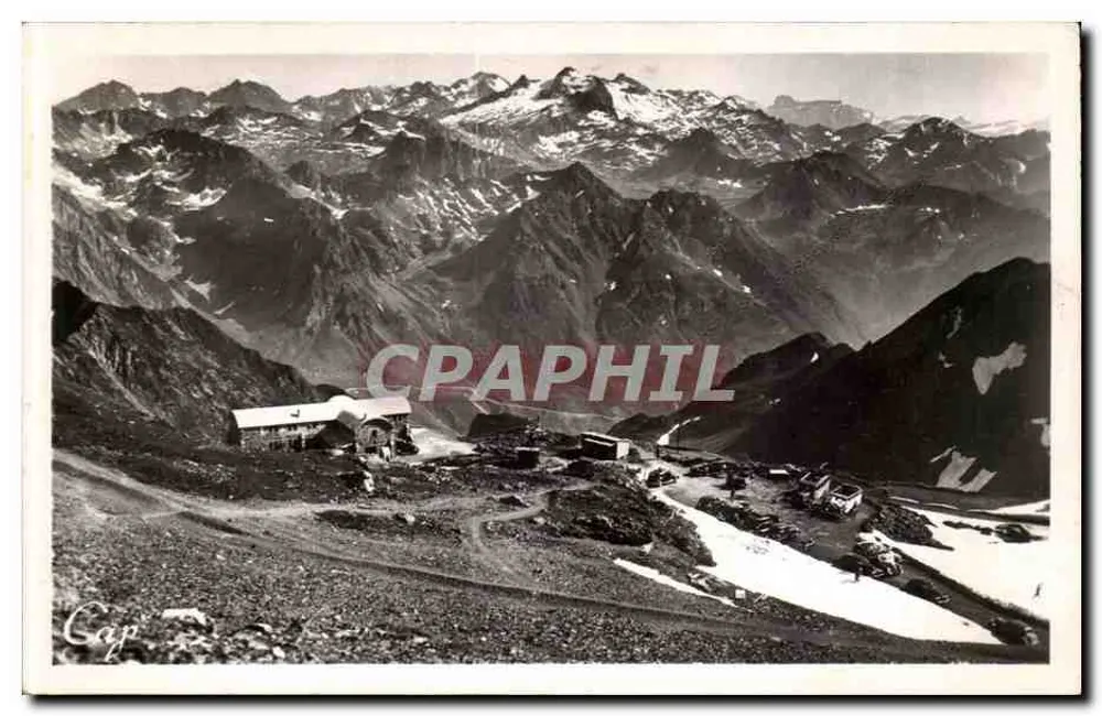 Aussicht vom Pic du Midi und den Laquets — Bagnères-de-Bigorre — Verlag Réalphoto - Vorderseite