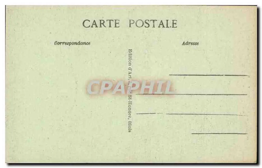Blois — Das Schloss — Statue, die den Frieden darstellt (zugeschrieben an Jean Goujon) - Rückseite