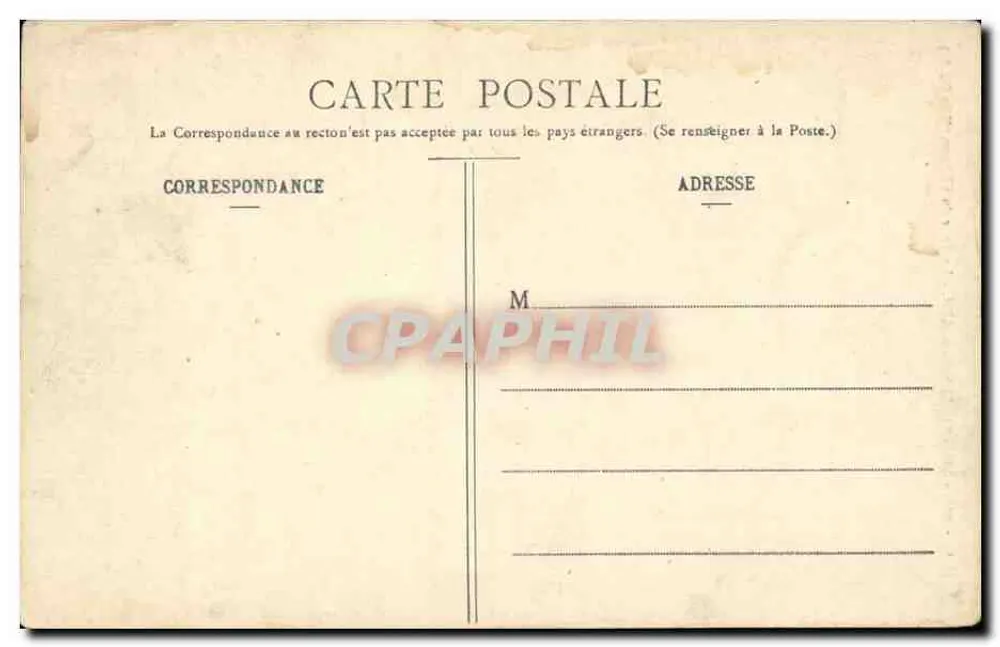 Sauveterre-de-Béarn — Die Turm des Schlosses (12. Jahrhundert) — C.C. Nr. 206 - Rückseite