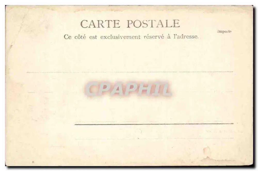 O Palácio de Inverno — Pau — A. Villatte, Tarbes 10715 B.12 - Verso