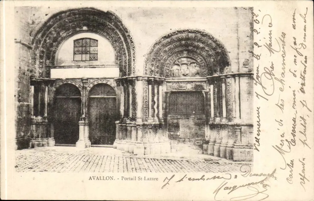Avallon - Portal de São Lazaro — editor desconhecido, número de série não visível - Frente