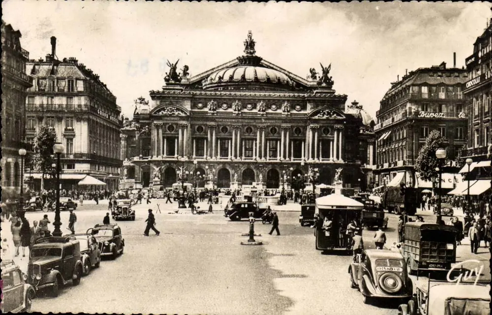 Paris und seine Wunder — Die Place (1862-1875) und das Opernhaus — André Léconte, Ed. d'Art * Guy - Vorderseite