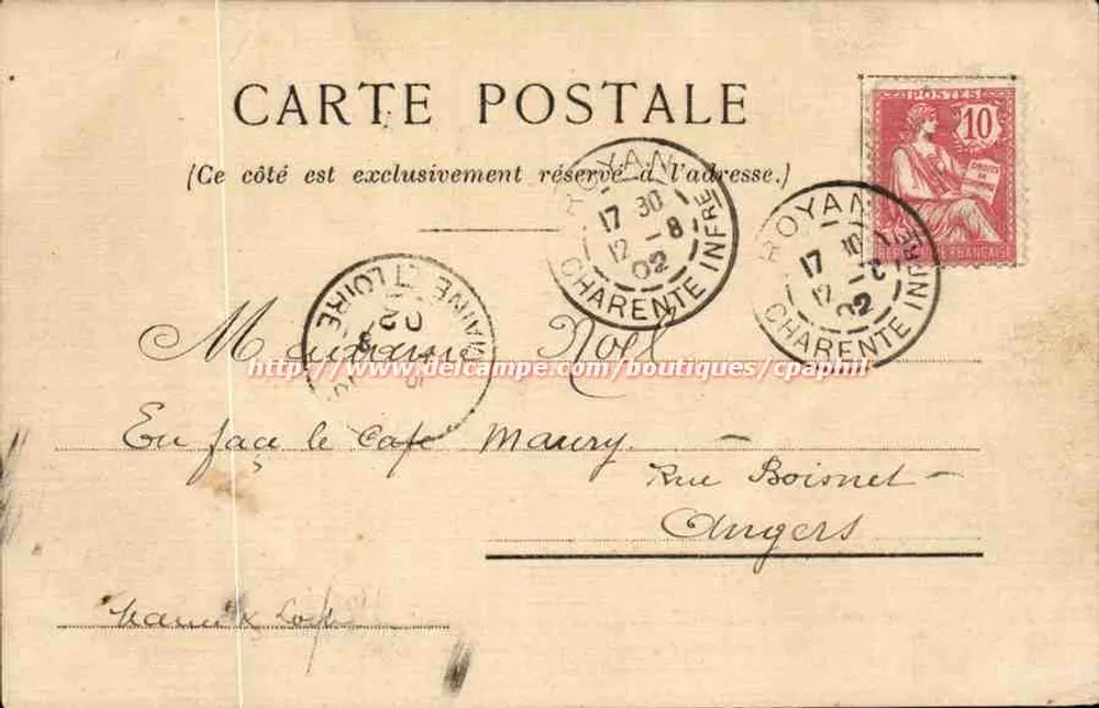O Porto — Royan — Tonginec's Imper - Verso