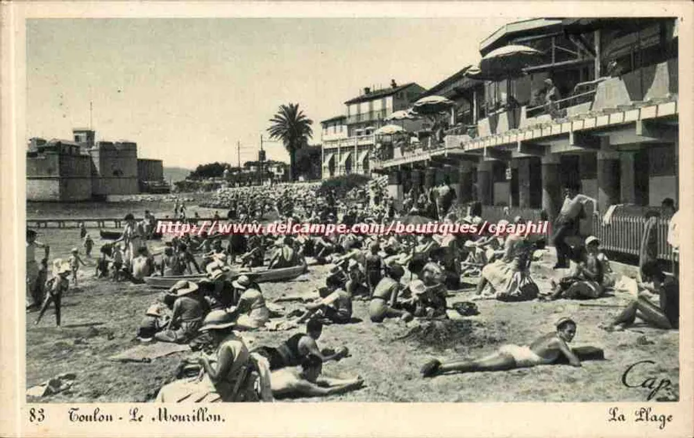 Toulon - Le Mourillon — La Plage — Cap - Voorkant