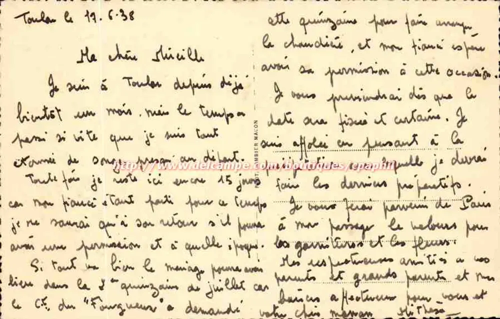 Toulon — Vista Geral — Editor Cimy - Verso
