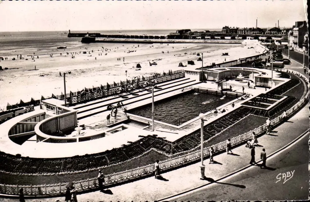 Les Sables-d'Olonne — A Piscina — Edições Gaby - Frente