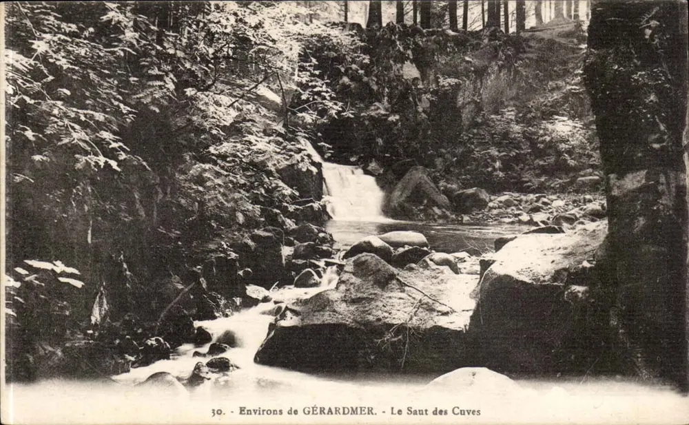 Arredores de GÉRARDMER — Le Saout des Cuves — Carta n°30 - Frente