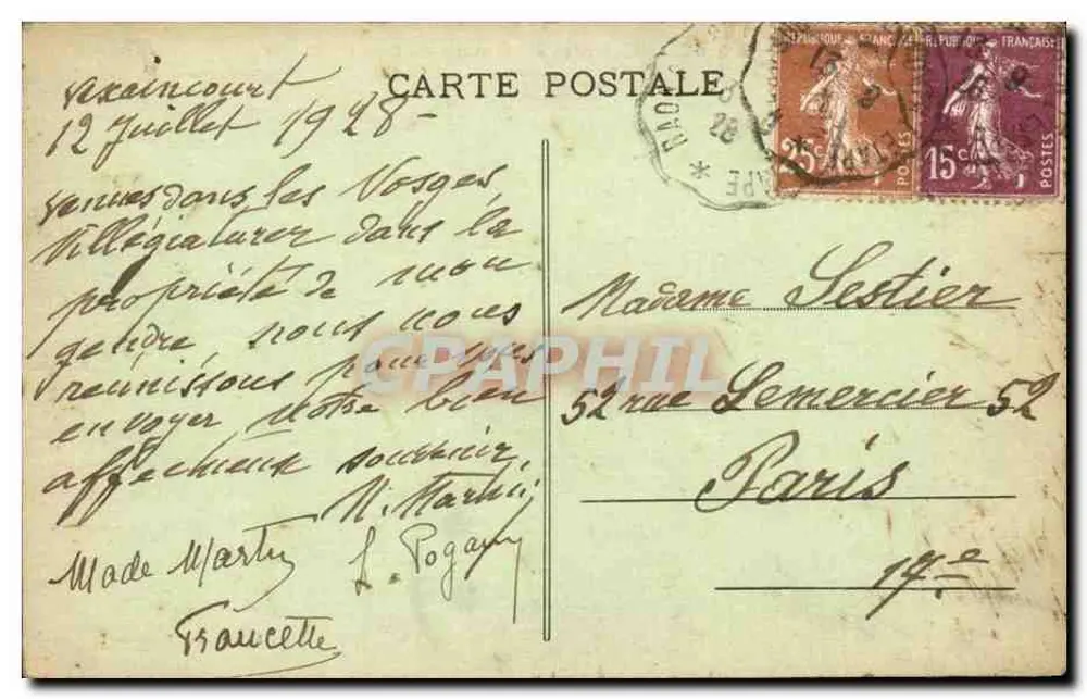 Die Vosges - Das Museum am Gipfel des Donon (1010 m) — Verlag Chanal, Vexaincourt - Rückseite