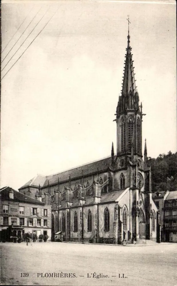 Plombières — A Igreja — I.L. — n°139 - Frente