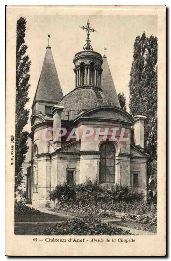 Castelo d'Anet — Abside da Capela — B. F., Paris 704 - Frente