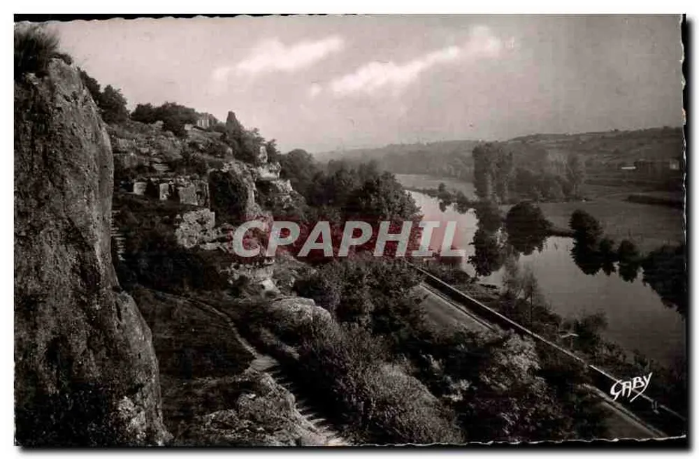 Die Rochers du Porteau — Die Talsohle des Clain — Éditions Gaby - Vorderseite