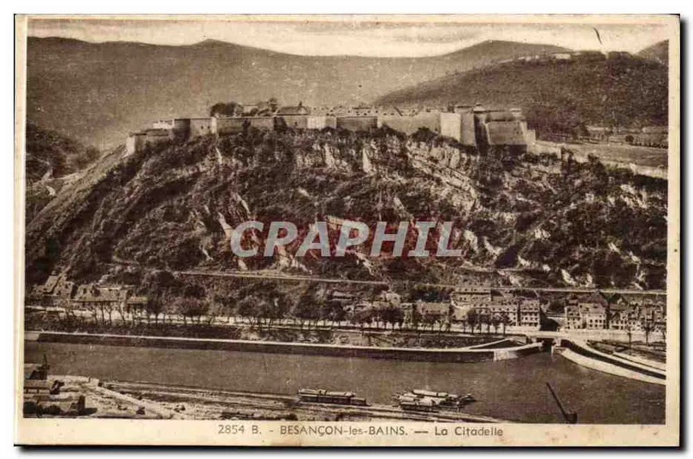 Besançon-les-Bains — A Cidadela — Edition La Cigogne, n° 2854 B - Frente