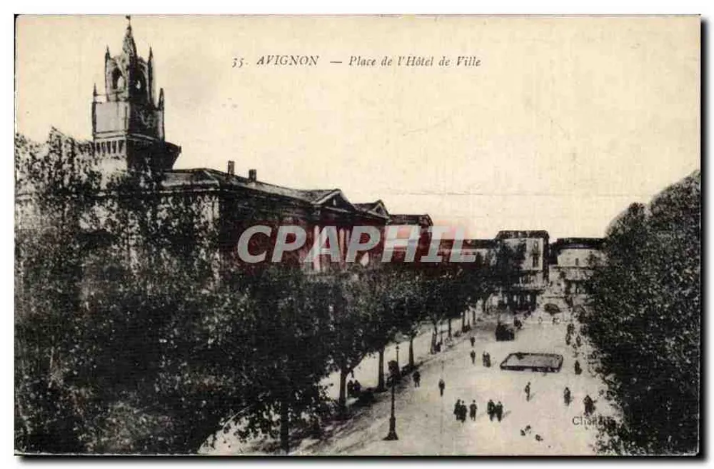 Avignon — Praça do Hotel de Ville — editor Charles - Frente