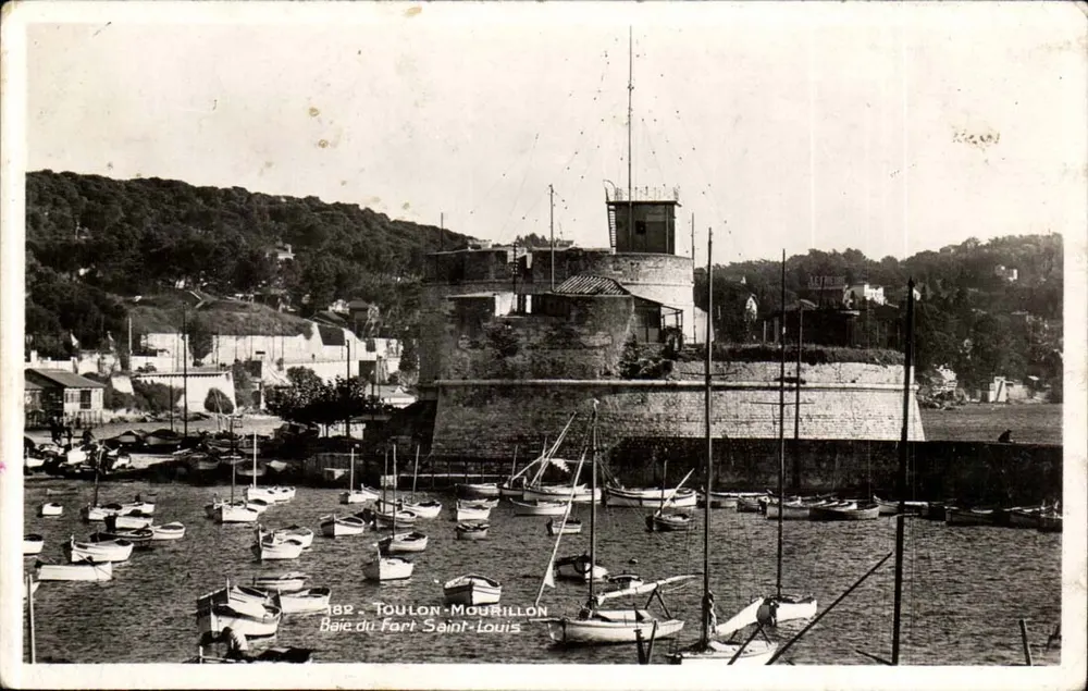 Toulon-Mourillon — Bucht des Fort Saint-Louis — unbekannter Verlag, n° 182 - Vorderseite