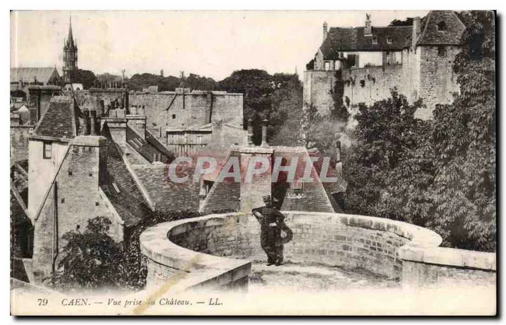 Caen — Vista tirada do Castelo — LL. — n°79 - Frente