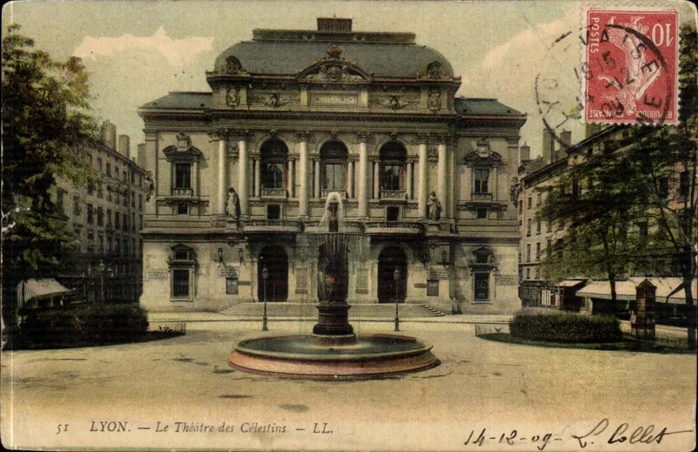 LYON — Theater der Célestins — LL. - Voorkant