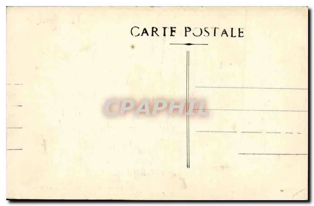 Nîmes - A Torre Magne — ruínas antigas com pinheiros — editor Marchat, n°32 - Verso