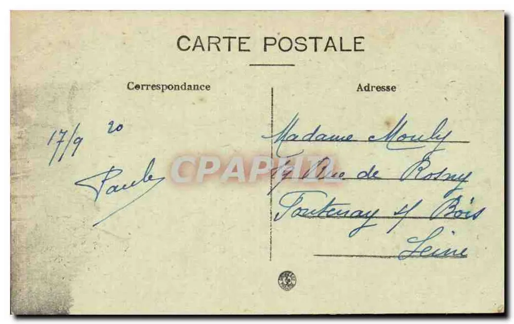 Nîmes — Vista Geral — Editor Desconhecido, n° 30 - Verso