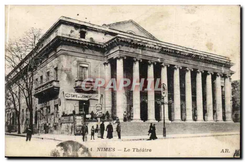 Nîmes — Teatr — A.R. - Awers