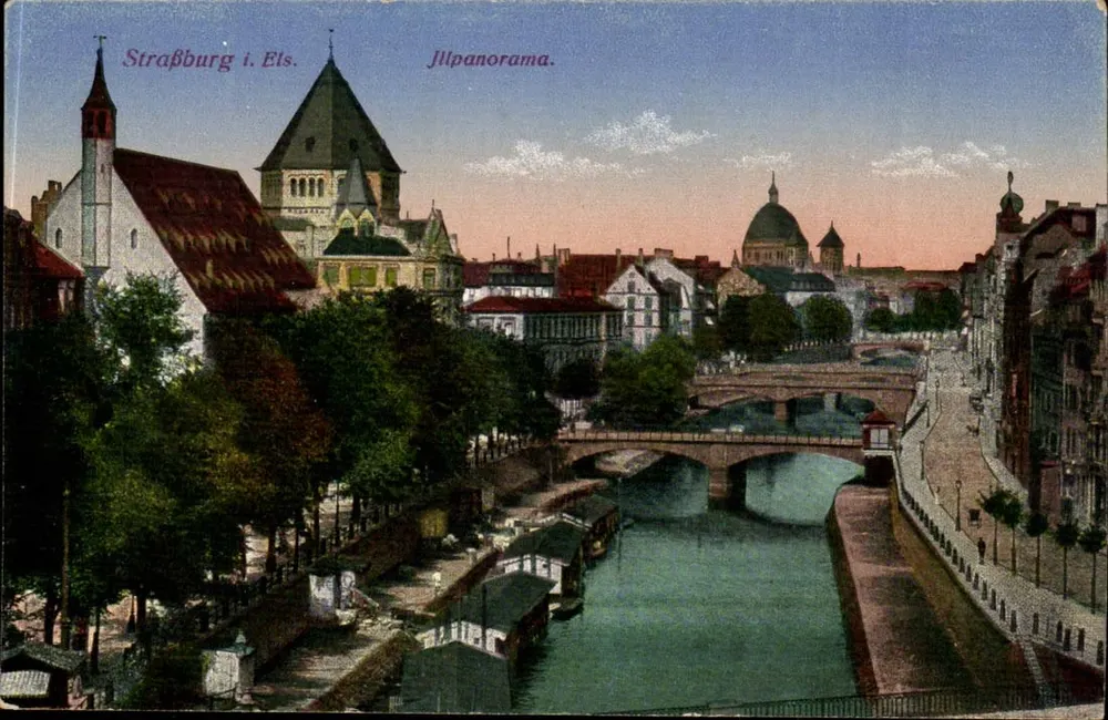 Estrasburgo i. Els. — Jllpanorama — editor não identificado - Frente