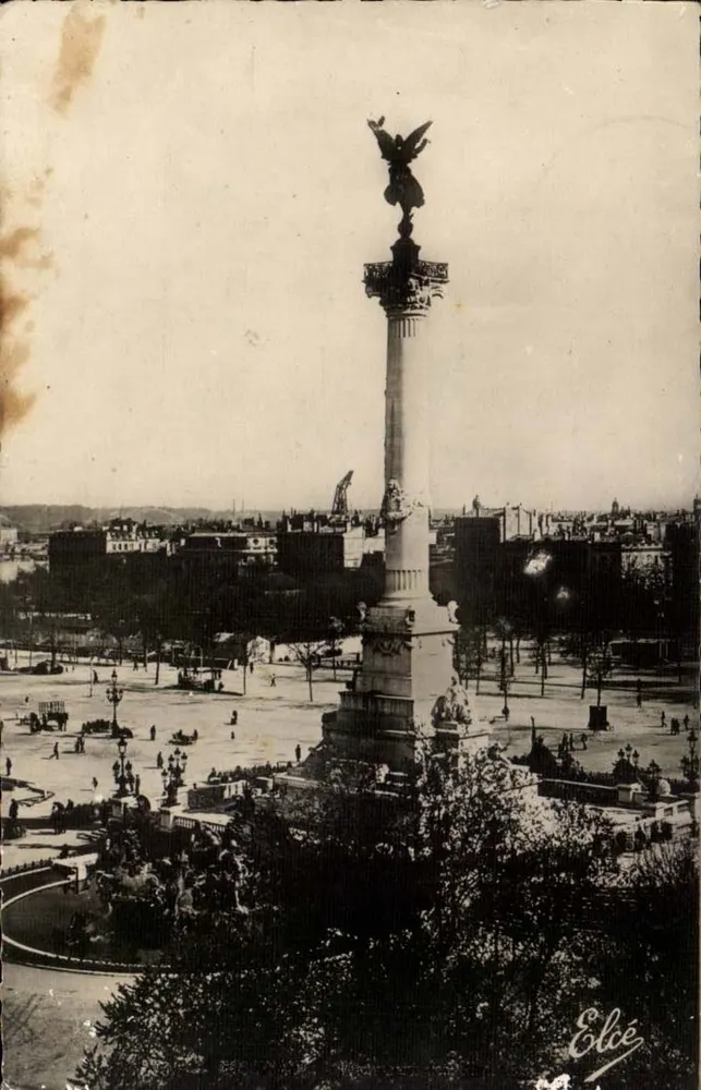 Monumento dos Girondinos — Bordeaux — Edição Victor Hugo, Bordeaux - Frente