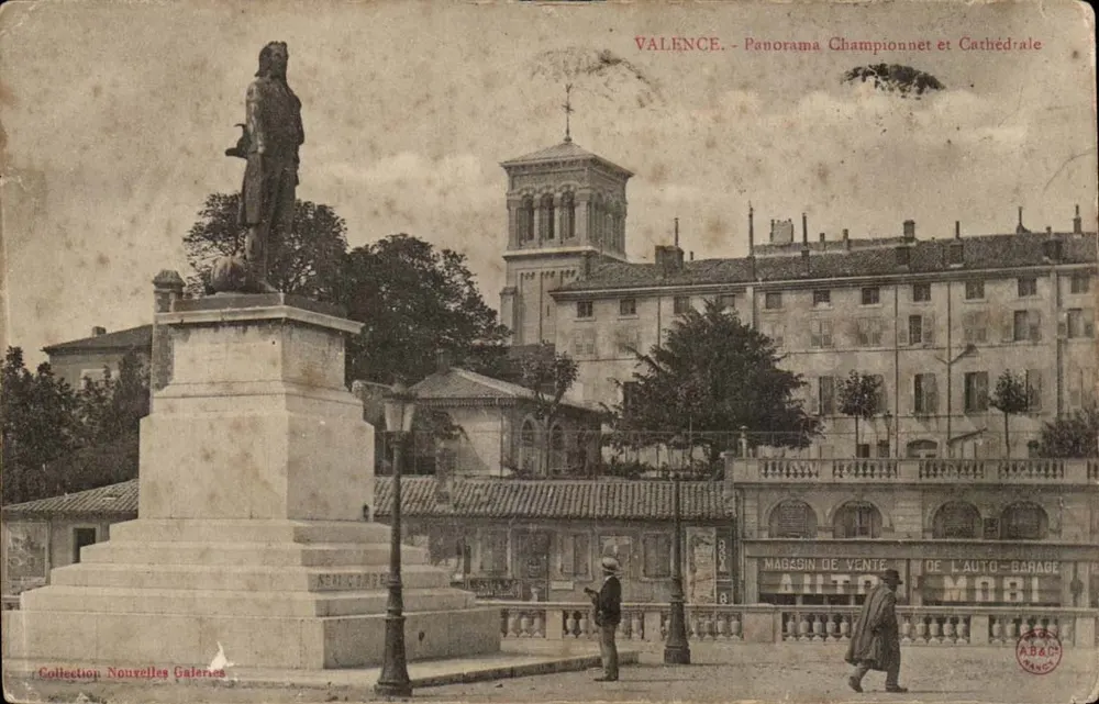 Valência - Panorama Championnet e Catedral — Coleção Nouvelles Galeries - Frente