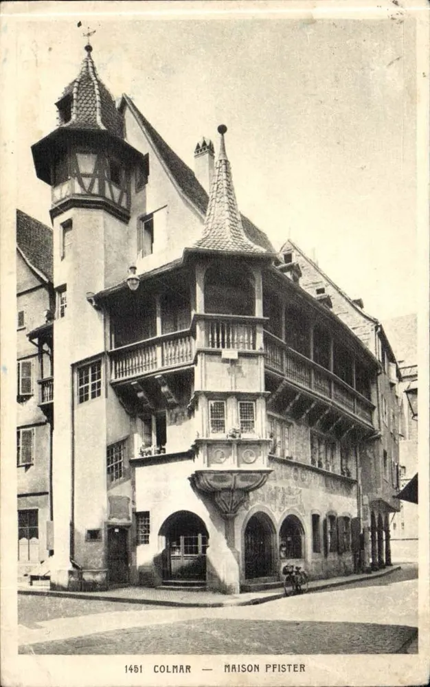 Colmar — Casa Pfister — Edição Wibeco - Frente