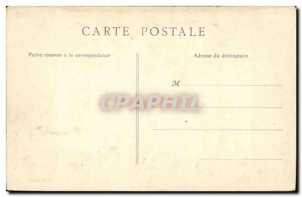 Tarbes — A Catedral — B.F., Paris (2) - Verso