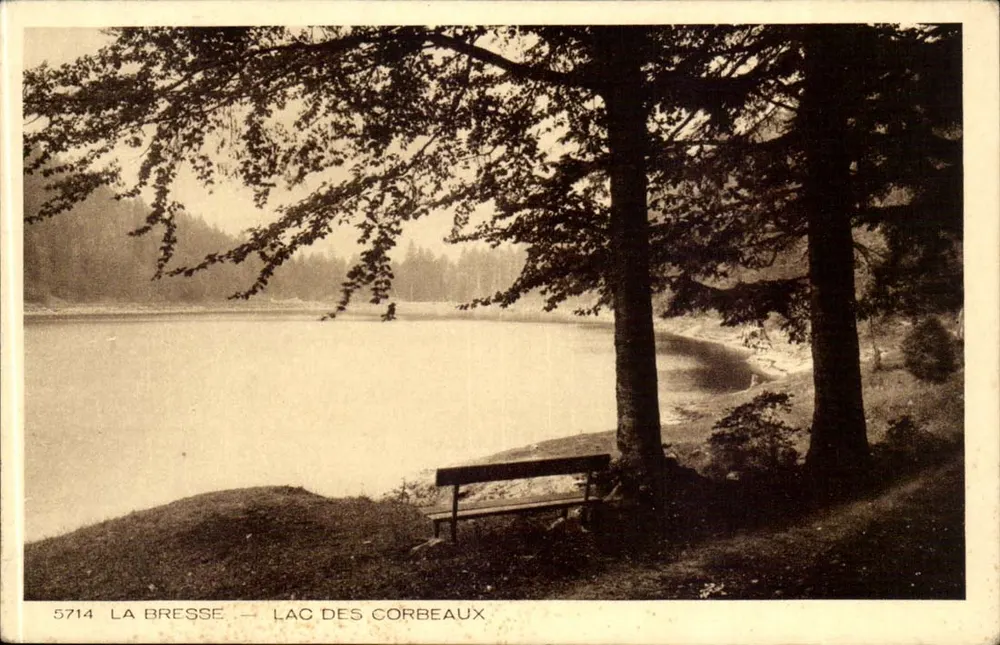 La Bresse — Lago dos Corvos — editor Braun & Cie, Dornach - Frente