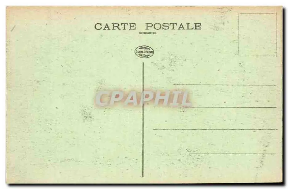 Domrémy — Zimmer, in dem Jeanne d'Arc geboren wurde — Mototype Daniel Delbouy - Rückseite