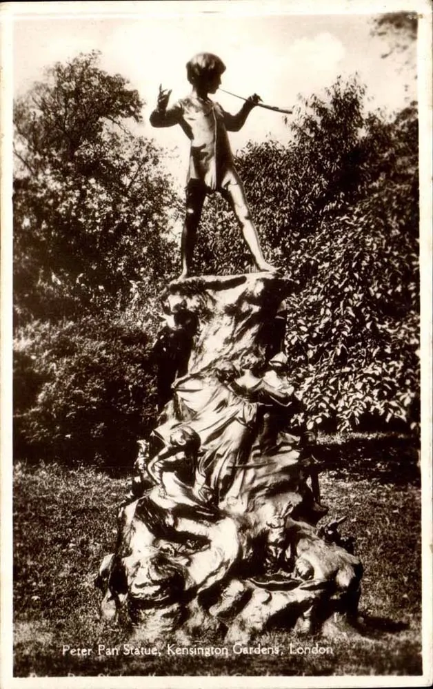Peter Pan-Statue, Kensington Gardens, London — Verlag Philco Publishing Co. Ltd. - Vorderseite