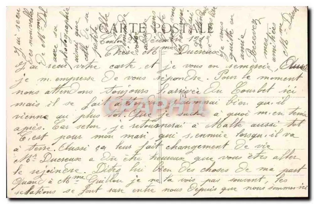 Toulon - Allée der Palmen - Place de la Liberté — B.C. n°106 - Rückseite