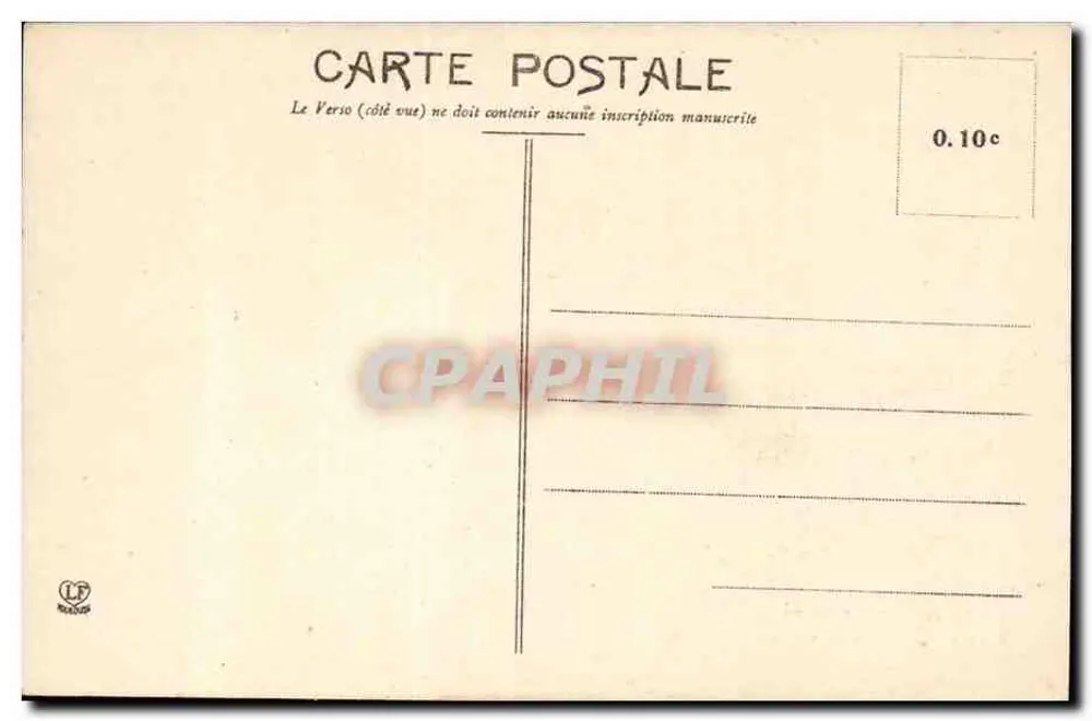 Cauterets - Estabelecimento de La Raillère — Les Hautes-Pyrénées — Phototype Labouche Frères, Toulouse - Verso
