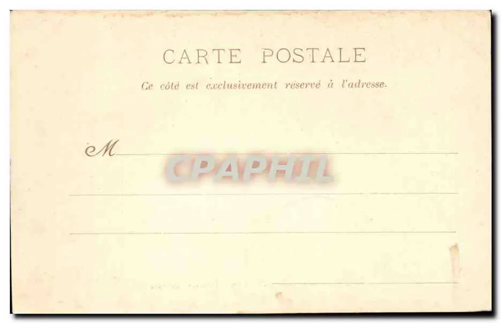 Bagnères-de-Bigorre — Ponte do Adour — editor não identificado - Verso
