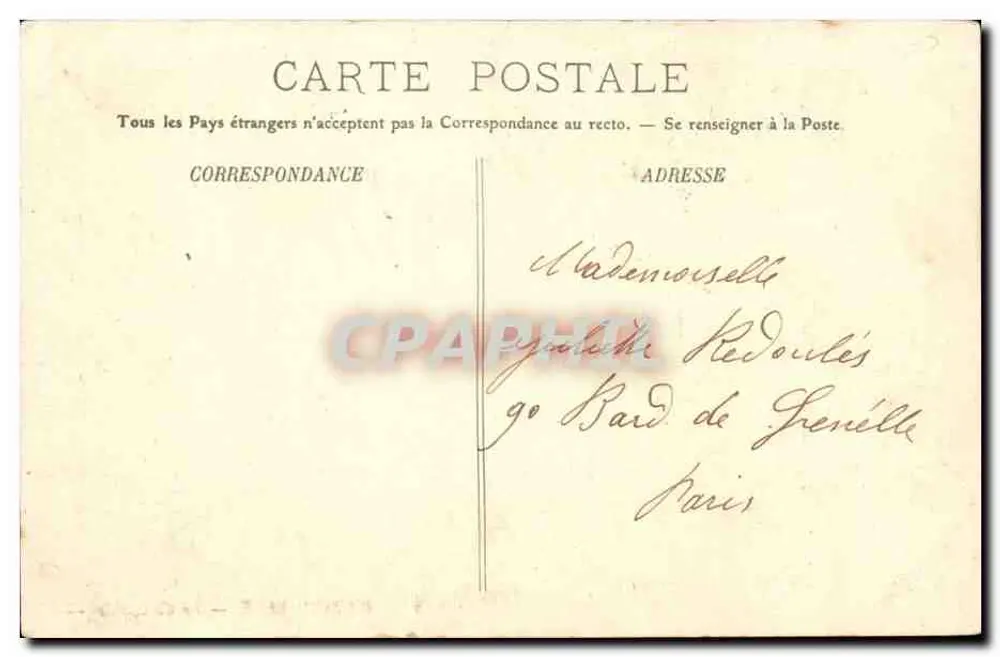 La Rochelle — A Catedral — LL. - Verso