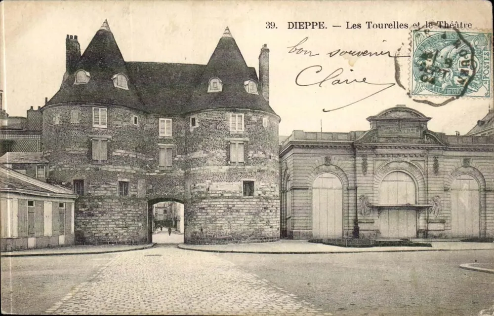 Dieppe — As Torres e o Teatro — Editor não identificado, n° 39 - Frente