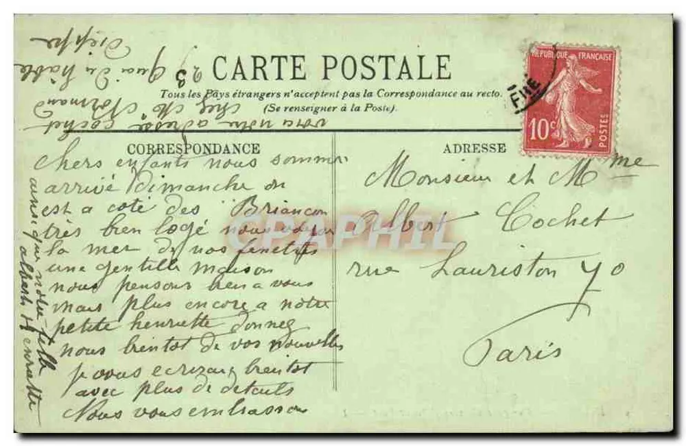 Dieppe — Vista geral para o Avant-Port — LL. — 5 - Verso