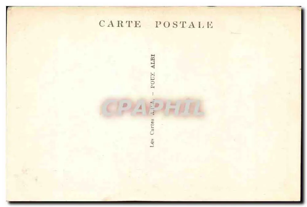 Lavaur — Catedral de São Alain — editor Les Cartes Albi - Verso