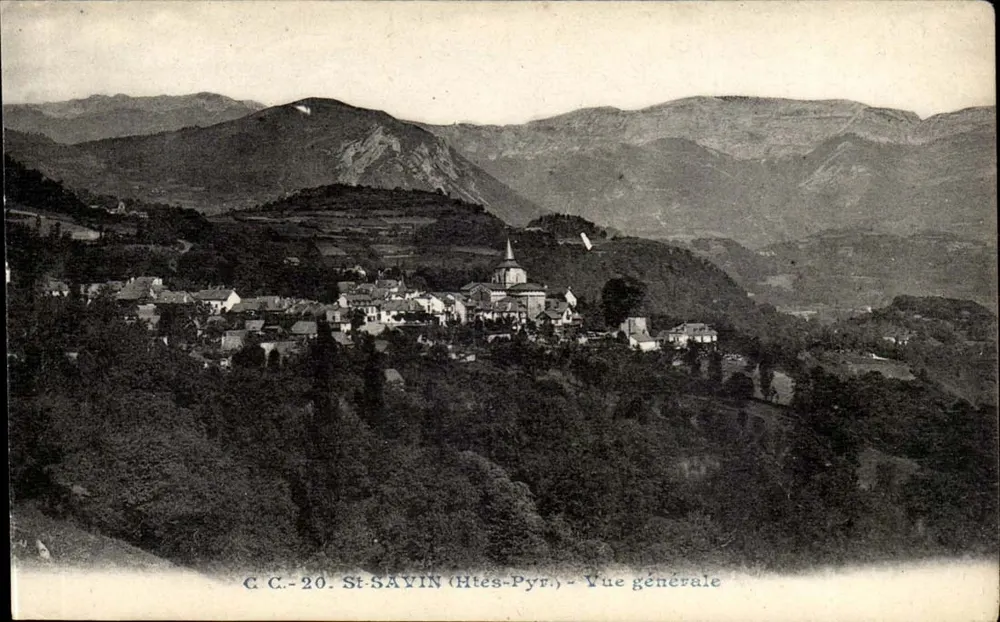 St-Savin (Htés-Pyr) — Vista geral — C.C.-20 - Frente