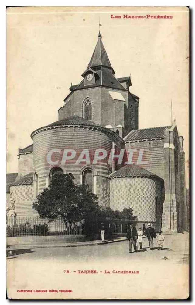 Tarbes - A Catedral — Les Hautes-Pyrénées — Phototype Labruche Frères Toulouse - Frente
