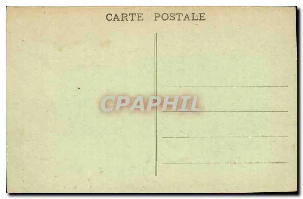 Saint-Jean-de-Luz (B.P.) — Das Haus der Infantin — Phototypie Marcel Delbory, Bordeaux, Nr. 44 - Rückseite