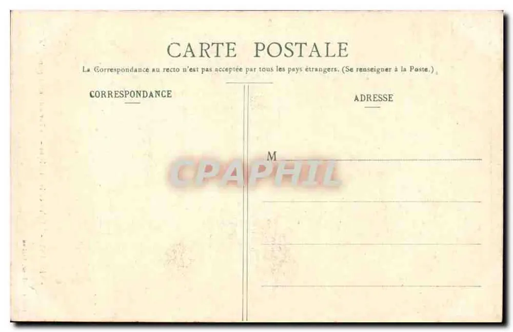 Vézelay - Die Kirche der Madeleine - Die Haupteingangstür — Pothain, Verlag, Atallon, Nr. 19 - Rückseite