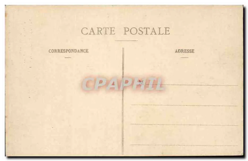 St-Père - Tézélay — Skulpturen der Fassade — Verlag L. Avalon, Nr. 12 - Rückseite
