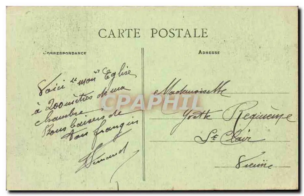 Angers - Igreja de São José — E.V. fot. n° 81 - Verso