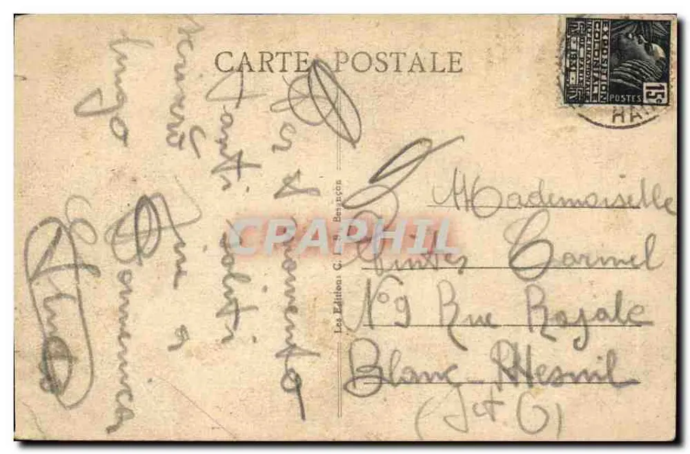 A Vista Pittoresca da Hante Saône — La Motte — VESCOUL - Verso